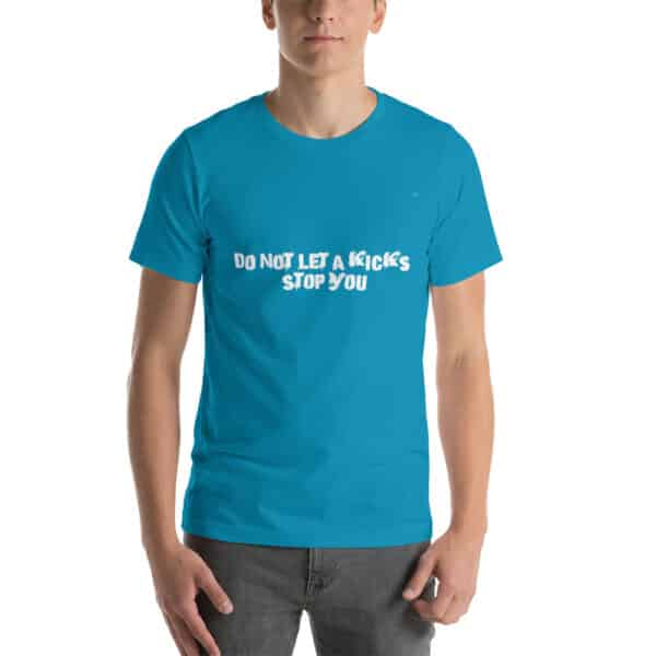 unisex staple t shirt aqua front 61b687f47bd77