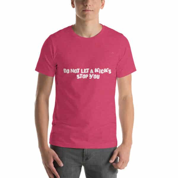 unisex staple t shirt heather raspberry front 61b687f4771ea